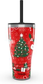 Tervis Traveler A Christmas Story - Pattern Triple Walled Insulated Tumbler Travel Cup Keeps Drinks Cold & Hot, 30oz with Straw Lid, Stainless Steel - Image 2