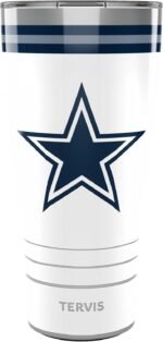 Tervis Traveler NFL Dallas Cowboys - Arctic Triple Walled Insulated Tumbler Travel Cup Keeps Drinks Cold & Hot, 30oz, Stainless Steel - Image 2