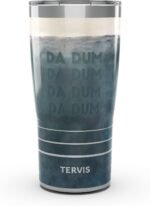 Tervis Traveler Universal Jaws Triple Walled Insulated Tumbler Travel Cup Keeps Drinks Cold & Hot, 20oz, Stainless Steel - Image 2