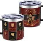 The Armor of God Christian Tumbler for Men, 14Oz Religious Cup – Pastor Appreciation, Gospel of Peace Gift, Christmas & Birthday Gift for Men Women - Image 2