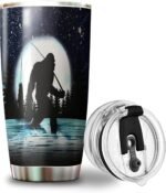 The Blue Sky Bigfoot Tumbler with Lid Double Wall Tumbler 20oz Travel Coffee Mug - Image 2