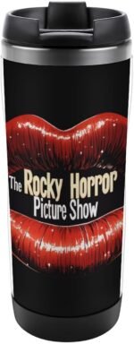 The Rocky Horror Picture Show Travel Coffee Mug Reusable Insulated Drinking Cup with Lid for Home Outdoor Works 13 Oz - Image 2