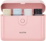 Travel Bottles with Case, 4x2oz TSA Approved, Leak-Proof, Press to Unlock, Compact & Portable Travel Toiletries (Pink) - Image 2