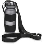 Universal Water Bottle Carrier Sling with Adjustable Shoulder Strap for Walking Short Hiking, Water Bottle Holder for 16-64 oz Wide Mouth Bottles (Exclude Water Bottle) - Image 2