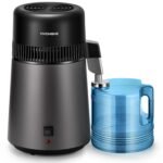 VIVOHOME Water Distiller Countertop 1.06 Gallon/4L 750W Distilled Water Machine with Smart Switch Purifier Filter for Home Office, Black - Image 2