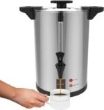 Valgus Commercial Stainless Steel Coffee Urn 135-Cup 20L Large Capacity Coffee Maker Electric Hot Water Bottles with Percolator Automatic Temperature Control for Large Events, Parties, Weddings - Image 2