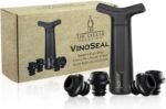 VinoSeal: Premium Wine Bottle Vacuum Seal & Reusable Stoppers Set by The Cellar Solution - Image 2