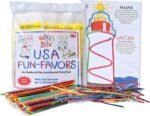 WIKKI STIX USA Fun Paks, Travel Essential for Road Trips, Featuring USA Landmarks and Locations, Made in USA. Pack of 20. - Image 2