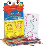 WikkiStix Sea Life Pak Features 12 Sea Creatures with Hands-on Activity and Fun Fact on Each, Made in The USA! - Image 2