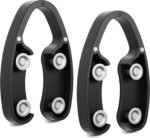 Wine Foil Cutter Magnetic Wine Bottle Foil Cutter Tool,Stainless Steel Blade Easily Removes Aluminum Foil Wine Bottle Opener,Black 2Pcs - Image 2