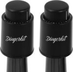 Wine Stopper, Vacuum Wine Bottle Stoppers for Preservation System, Reusable Champagne Corks Stoppers with Time Scale Record for Wine Lovers. - Image 2
