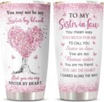 ZANIION Sister in Law Gifts Tumbler 1PC, Future Sister in Law Birthday Gifts Mug, Best Sis Gift Ideas for Christmas, Wedding, Mother's Day Persent Cup 20oz - Image 2