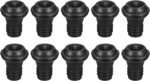 uxcell Wine Stopper, 19mm Dia Rubber Reusable Vacuum Bottle Stoppers Sealing Plugs for Wine Beer Beverage Glass Bottles, Black 24Pcs - Image 2